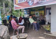 Babinsa Koramil 05/Lubuk Alung Menghadiri Sosialisasi Pilwana Di Nagari Binaan.
