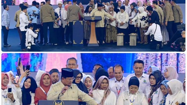 Presiden Prabowo Subianto menghadiri acara Building Indonesia’s Future Generations Through Nutrition