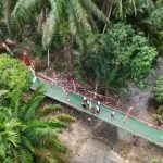 Kodim 0209/LB Tuntaskan Pembangunan Jembatan Gantung Penghubung Dusun Aek Bandingin dan Desa Tanjung Medan. Kodim 0209/LB Tuntaskan Pembangunan Jembatan Gantung Penghubung Dusun Aek Bandingin dan Desa Tanjung Medan.