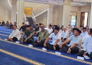 Kapten Inf Syahrul Hadiri Peresmian Masjid Al Fauzan di Nagari Katapiang.