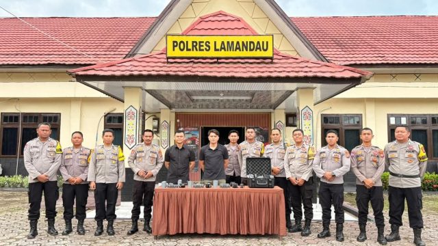 Mata Udara Bhabinkamtibmas: Inovasi Polres Lamandau Perkuat Monitoring Desa dan Antisipasi Karhutla.
