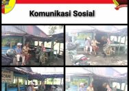 Demi Menjalin Hubungan Baik, Babinsa Koramil 01/Pariaman melaksanakan Komsos Dengan Warga Binaan.