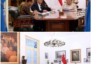 Presiden Prabowo Subianto,Menerima Udensi Ketua DEN Terkait MBG Hasil Survei Independent,Ini dia Hasilnya .