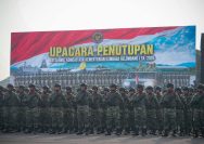Pangkostrad Hadiri Penutupan Pendidikan dasar militer (Latsarmil) Komcad ASN Kementerian dan Lembaga Gelombang I Tahun 2026.