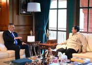 Presiden Prabowo Terima Menlu Türkiye Hakan Fidan di Hambalang, Bahas Palestina hingga Stabilitas Timur Tengah.