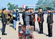 Presiden Prabowo Subianto,Secara Langsung Pimpin Upacara HUT Bhayangkara Ke 80 Tahun.