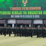Dankodiklatad Hadiri Tradisi Penerimaan Paja PK, Wakasad Tegaskan Pentingnya SDM TNI AD yang Tangguh dan Adaptif.
