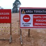 Info ! Area Kerja SEGSS Dipasang Pembatas, Tidak Terlihat Aktivitas Pengeboran.