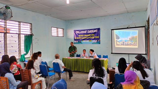 Sinergi Lintas Sektoral Diperkuat, Koramil 02/Siantar Timur Dukung Program Kesehatan dan Pelayanan Masyarakat.