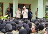 Menko Polkam Motivasi Siswa Dikmaba TNI dan Calon Manajer KDKMP di Rindam I/Bukit Barisan.