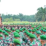 Pangdam I/BB Tinjau Marshalling Area Yonif TP 902/SPG, Tekankan Disiplin dan Kesiapan Prajurit.