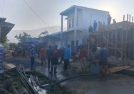 Masyarakat Pekon Cipta Mulya Gotong Royong Bangun TPA Nurul Iman (An-Najah), Wujud Kepedulian terhadap Pendidikan Generasi Qur'an.