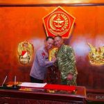 Panglima TNI Terima Silaturahmi Kapolri, Teguhkan Sinergitas TNI-Polri.