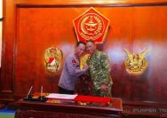 Panglima TNI Terima Silaturahmi Kapolri, Teguhkan Sinergitas TNI-Polri.