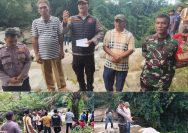RESPON CEPAT! Warga Diduga Hanyut di Sungai Kapasuk, Kapolsek Tanah Jawa Pimpin Langsung Pencarian.