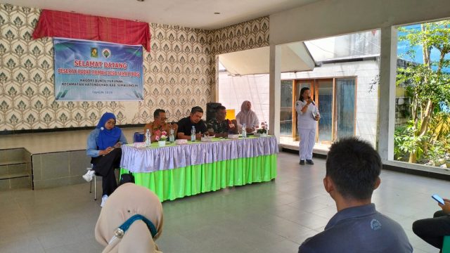 Rumah Desa Sehat Jadi Wadah Kolaborasi, Babinsa Ajak Semua Pihak Wujudkan Masyarakat Sehat.