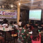 Kodim 0207/Simalungun Hadirkan Kebersamaan di Balik Serunya Perempat Final Piala Dunia 2026.