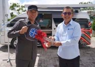 Pemkab Taput Terima Satu unit mobil Bantuan Sarulla Operations Ltd.