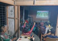 Nobar Piala Dunia 2026 Bersama Kodim 0207/Simalungun, Dini Hari Penuh Kebersamaan dan Semangat Persatuan.