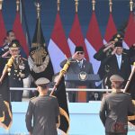 Panglima TNI Hadiri Peringatan HUT Ke-80 Bhayangkara, Perkuat Sinergitas TNI-Polri.