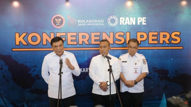 Buka Kegiatan Penguatan Kolaborasi Pencegahan dan Penanggulangan Terorisme, Menko Polkam Bacakan Gurindam Dua Belas.