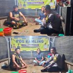 Sinergi Tanpa Batas: Polsek Bosar Maligas Turun Langsung Apresiasi Warga Penggugah Malam di Poskamling Simalungun.