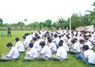 Babinsa Kodim 0207/Simalungun Tanamkan Karakter dan Disiplin kepada Pelajar, Bekali Generasi Muda Hadapi Tantangan Masa Depan.