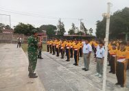 Tak Sekadar PBB, Babinsa Hadir Menginspirasi Siswa Baru Lewat Edukasi Karakter dan Kepedulian Sosial.