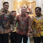 FORKOPIMDA BINJAI HADIRI PISAH SAMBUT KAPOLRES BINJAI YANG DILAKSANAKAN PEMKO BINJAI