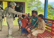 Langkah Kecil, Rasa Aman yang Besar: Patroli Humanis Satgas Ops Damai Cartenz Hangatkan Kenyam