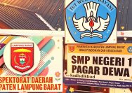 Dinas Pendidikan dan Inspektorat Lampung Barat Diharapkan Lakukan Penelusuran Terhadap Dugaan Penggunaan Dana Bos.