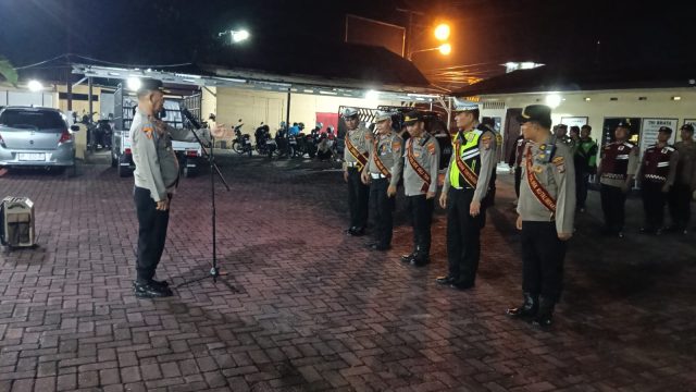 Kapolsek Pancur Batu Pimpin Apel KRYD Rayon 3, Perkuat Sinergitas Ciptakan Kamtibmas Aman dan Kondusif