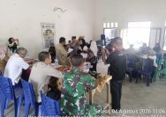 Pelantikan Tungkat Nagori Bandar Masilam Berlangsung Khidmat, Babinsa Perkuat Kolaborasi dengan Pemerintah Desa.