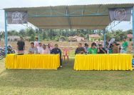 Semarak HUT Ke-81 RI, Babinsa Serbelawan Hadiri Dolok Maraja Cup III, Dorong Sportivitas Generasi Muda.