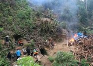 Pemkab Dairi Bersama Unsur Forkopimda Lakukan Penindakan Pelaku PETI Di Pegagan Hilir, Barang Bukti Diamankan, Pelaku Tidak Ditemukan.
