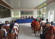 Tekan Stunting Jadi Prioritas, Babinsa Kawal Rakor Rumah Desa Sehat di Laras Dua.