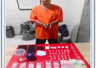 Polsek Tapung Tangkap Warga Tanjung Sawit, Sita 31.41 Gram Sabu-sabu