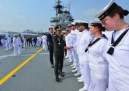 Panglima TNI Resmikan KRI SRIWIJAYA-100, Perkuat Pertahanan Maritim.