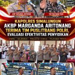 Kapolres Simalungun Sambut Tim Puslitbang Polri, Teliti Kesesuaian Norma Indeks Penyidikan dengan Kebutuhan Lapangan.