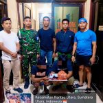 Patroli Malam Yonif TP 956/SBA Labuhanbatu Amankan Dua Terduga Pelaku Narkoba Jenis Ganja.