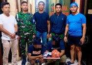 Patroli Malam Yonif TP 956/SBA Labuhanbatu Amankan Dua Terduga Pelaku Narkoba Jenis Ganja.
