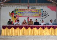 Bukan Sekadar Rapat, Babinsa Kawal Musyawarah Nagori Batu Silangit agar Pembangunan Tepat Sasaran.