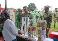Kodim 0207/Simalungun Gelar Bazar TNI Dalam Rangka HUT Ke 81 TNI .