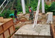 Akses Warga Dikebut, Jembatan Gantung Bosar Galugur di Simalungun Capai 82,6 Persen.