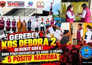 BNNK Pematangsiantar Gerebek Kos Debora 2: Lima Penghuni Positif Narkoba dalam Razia Intervensi Bersih Narkoba.