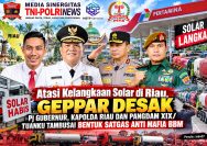 Geppar Desak Pemprov Riau,Kapolda Riau,Pangdam Tuanku Tambusai,Bentuk Satgas Khusus Berantas Mafia BBM Subsidi.