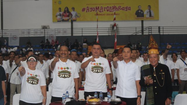Kodim 0207/Simalungun Gelar Open Tournament Domino ORADO Piala Panglima TNI Peringati HUT Ke-81 TNI .