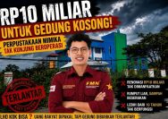 Rp10 Miliar Digelontorkan, Gedung Perpustakaan Mimika Masih Terbengkalai, Publik Pertanyakan Komitmen Pemerintah.