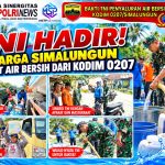 Sinergi Kemanusiaan: Kodim 0207/Simalungun Gerak Cepat Salurkan Air Bersih untuk Warga.