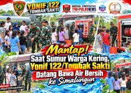 Bukti Nyata TNI: Yonif 122/Tombak Sakti Hadirkan Senyum Warga Simalungun Lewat Penyaluran Air Bersih